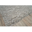 Crescent Hand-Knotted New Zealand Wool Gray 12'x15' Area Rug