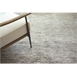 Crescent Hand-Knotted New Zealand Wool Gray 12'x15' Area Rug