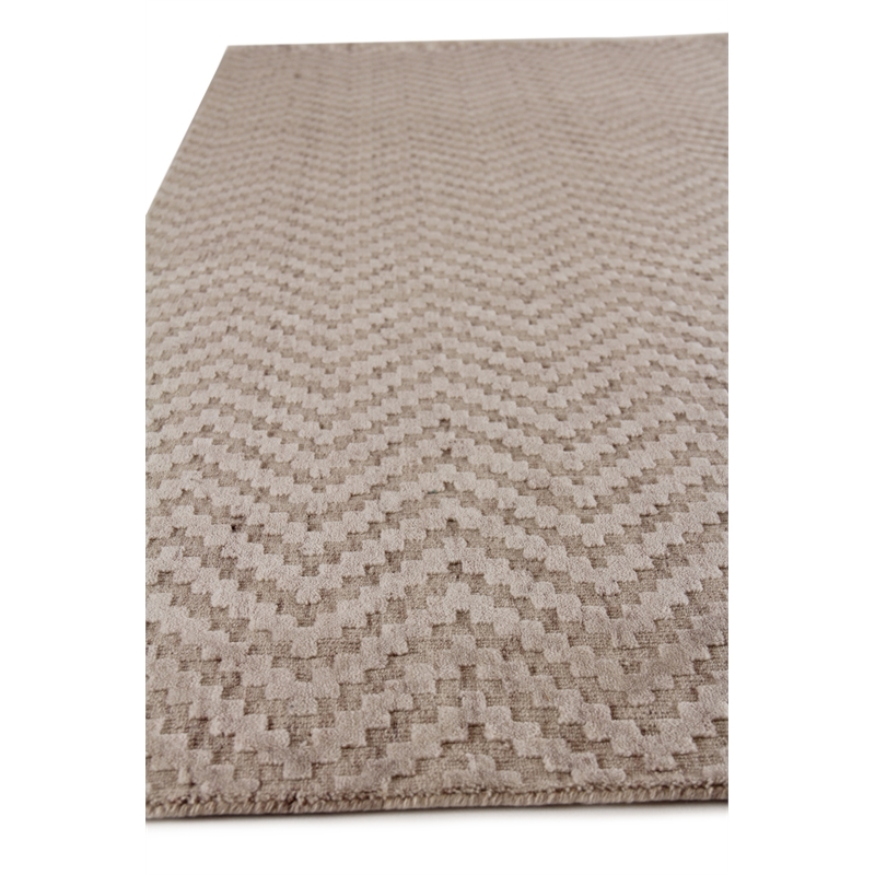 Demani Handloomed New Zealand Wool Raffia 6'x9' Area Rug