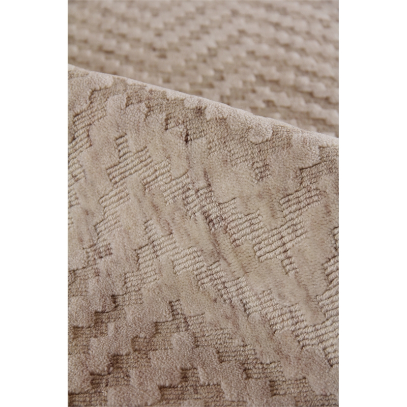 Demani Handloomed New Zealand Wool Raffia 6'x9' Area Rug