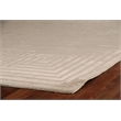 Dove Embossed Handloomed Viscose Silver 9'x12' Area Rug