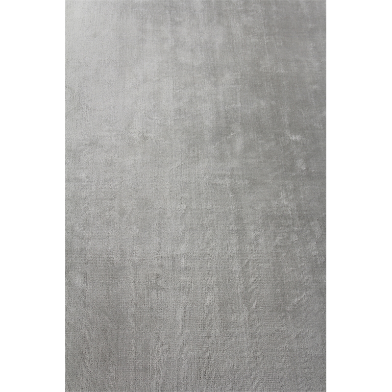 Dove Plain Handloomed Viscose Light Green 10'x14' Area Rug