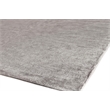 Crush Hand-Knotted Bamboo Silk Dark Silver/Silver 10'x14' Area Rug