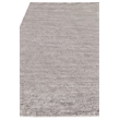 Crush Hand-Knotted Bamboo Silk Dark Silver/Silver 10'x14' Area Rug