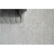 Crush Hand-Knotted Bamboo Silk Silver 8'x10' Area Rug