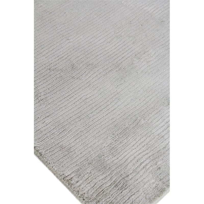 Dove Handloomed Viscose Light Blue 12'x15' Area Rug