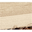 Druggets Flatweave New Zealand Wool Beige/Brown 5'x8' Area Rug