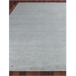 Crush Hand-Knotted Bamboo Silk Light Silver 10'x14' Area Rug