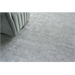 Crush Hand-Knotted Bamboo Silk Light Silver 10'x14' Area Rug