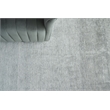 Crush Hand-Knotted Bamboo Silk Light Silver 10'x14' Area Rug