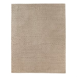 Demani Handloomed New Zealand Wool Linen 6'x9' Area Rug