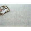 Dusseldorf Hand-Tufted New Zealand Wool Blue/Ivory 9'x12' Area Rug