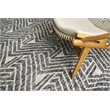 Eaton Hand-Knotted Wool/Bamboo Silk Silver/Gray/Ivory 10'x14' Area Rug