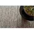 Eaton Hand-Knotted Wool/Bamboo Silk Gray/Ivory 10'x14' Area Rug