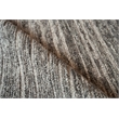 Eaton Hand-Knotted Wool/Bamboo Silk Gray/Ivory 6'x9' Area Rug