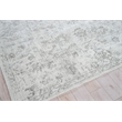 Dorchester Handloomed Wool/Bamboo Silk Ivory/Silver 12'x15' Area Rug