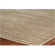Dove Embossed Handloomed Viscose Light Beige 10'x14' Area Rug