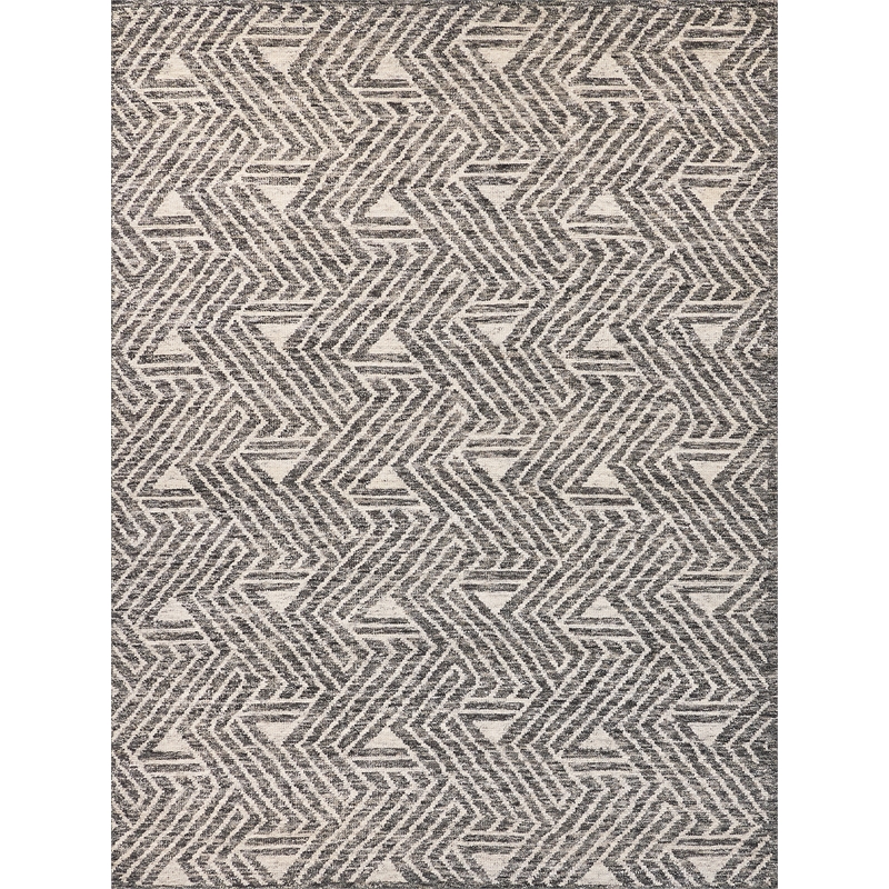 Eaton Hand-Knotted Wool/Bamboo Silk Silver/Gray/Ivory 14'x18' Area Rug