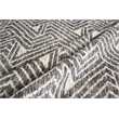 Eaton Hand-Knotted Wool/Bamboo Silk Silver/Gray/Ivory 8'x10' Area Rug