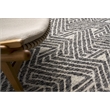 Eaton Hand-Knotted Wool/Bamboo Silk Silver/Gray/Ivory 8'x10' Area Rug