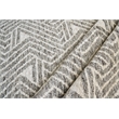 Eaton Hand-Knotted Wool/Bamboo Silk Charcoal/Ivory 10'x14' Area Rug