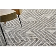 Eaton Hand-Knotted Wool/Bamboo Silk Charcoal/Ivory 12'x15' Area Rug