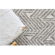 Eaton Hand-Knotted Wool/Bamboo Silk Charcoal/Ivory 8'x10' Area Rug
