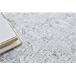 Dorchester Handloomed Wool/Bamboo Silk Ivory/Silver 6'x9' Area Rug