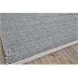 Echo Flatweave Pet Ivory/Black 6'x9' Area Rug
