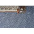 Echo Flatweave Pet Ivory/Blues 12'x15' Area Rug