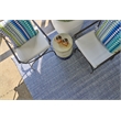 Echo Flatweave Pet Ivory/Blues 5'x8' Area Rug