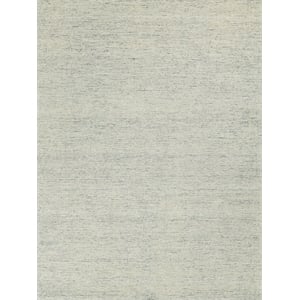 Elements Hand-Tufted New Zealand Wool Blue/Ivory 4'x6' Area Rug