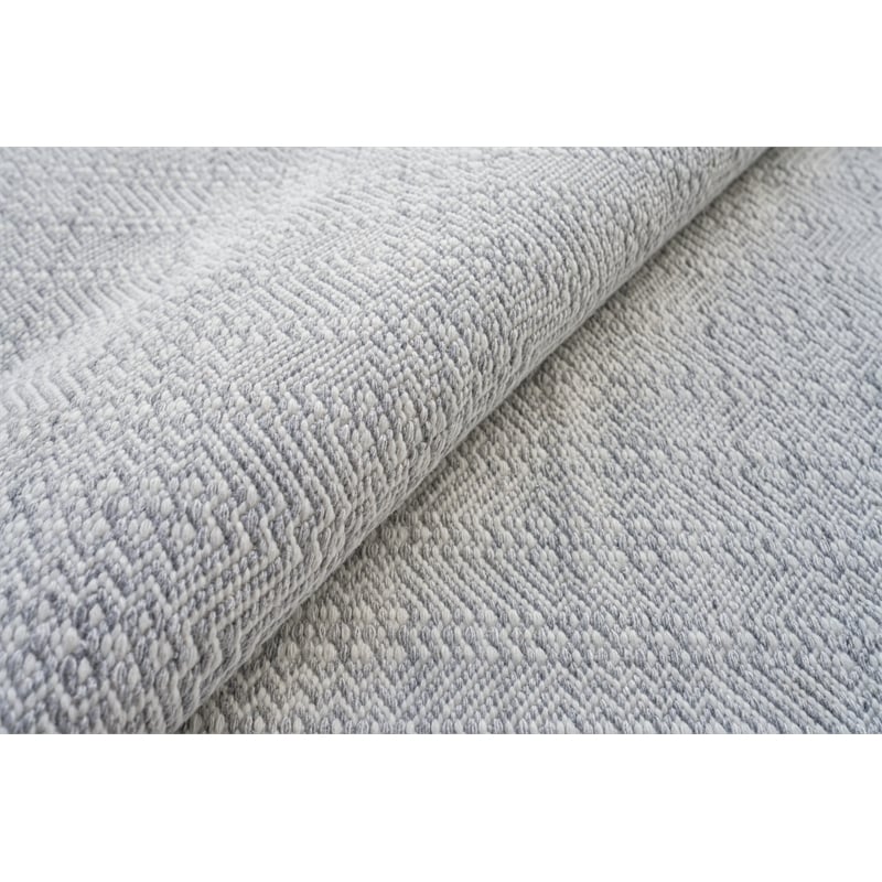 Echo Flatweave Pet Ivory/Light Silver 2'x3' Area Rug