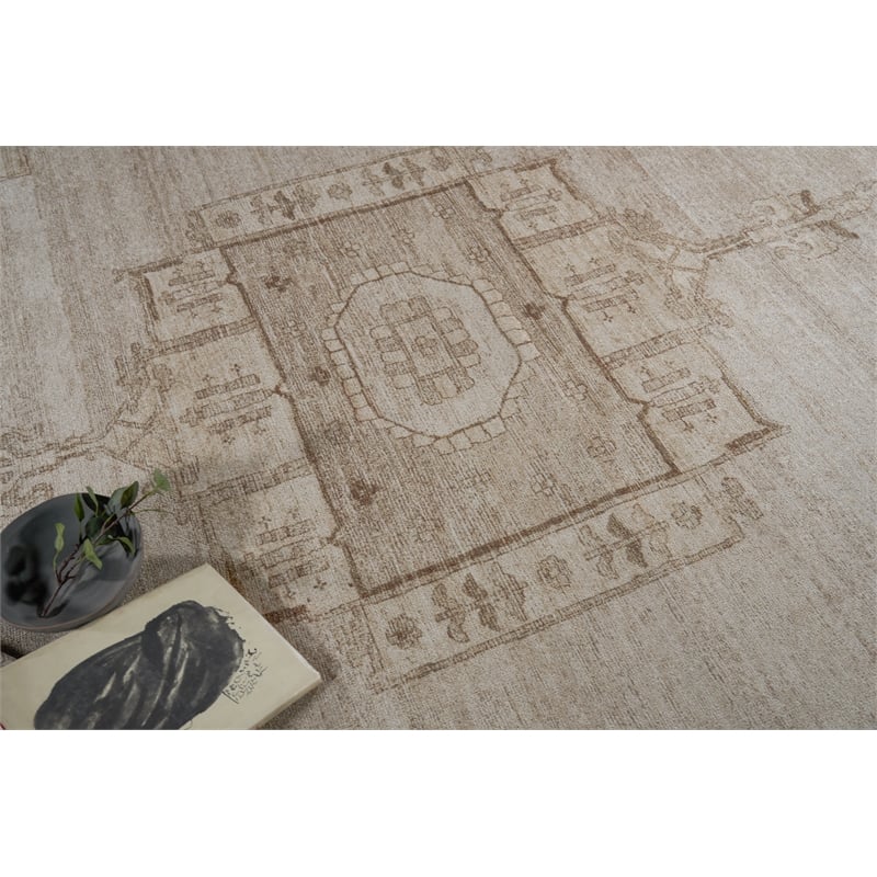 Estate Handloomed Pet Light Gray/Gray 10'x14' Area Rug