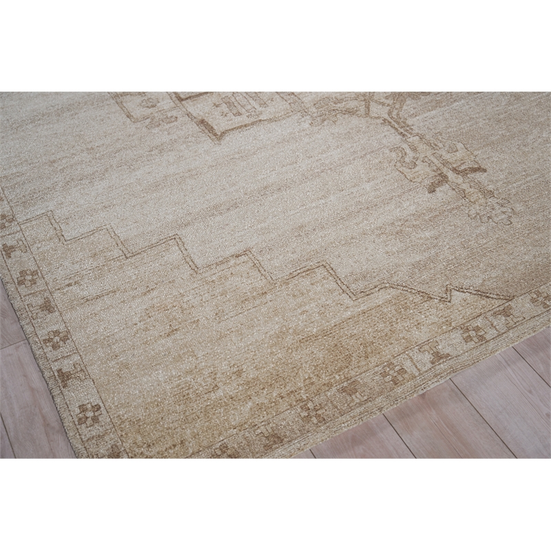 Estate Handloomed Pet Light Gray/Gray 6'x9' Area Rug