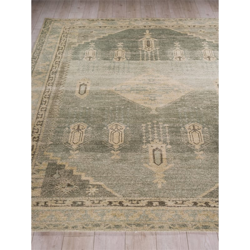 Estate Handloomed Pet Gray/Beige 10'x14' Area Rug