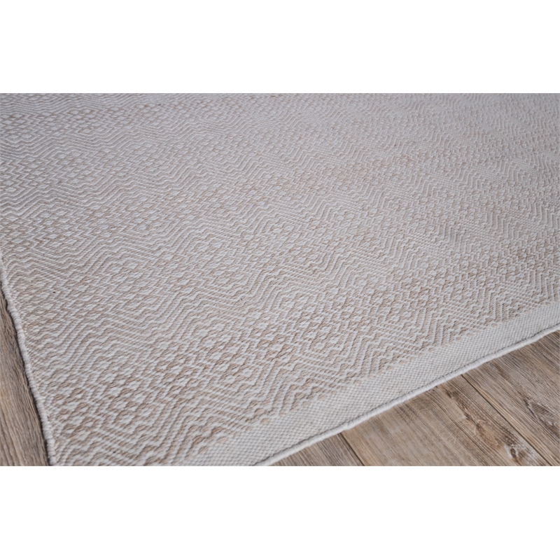 Echo Flatweave Pet Ivory/Light Beige 13'x16'6