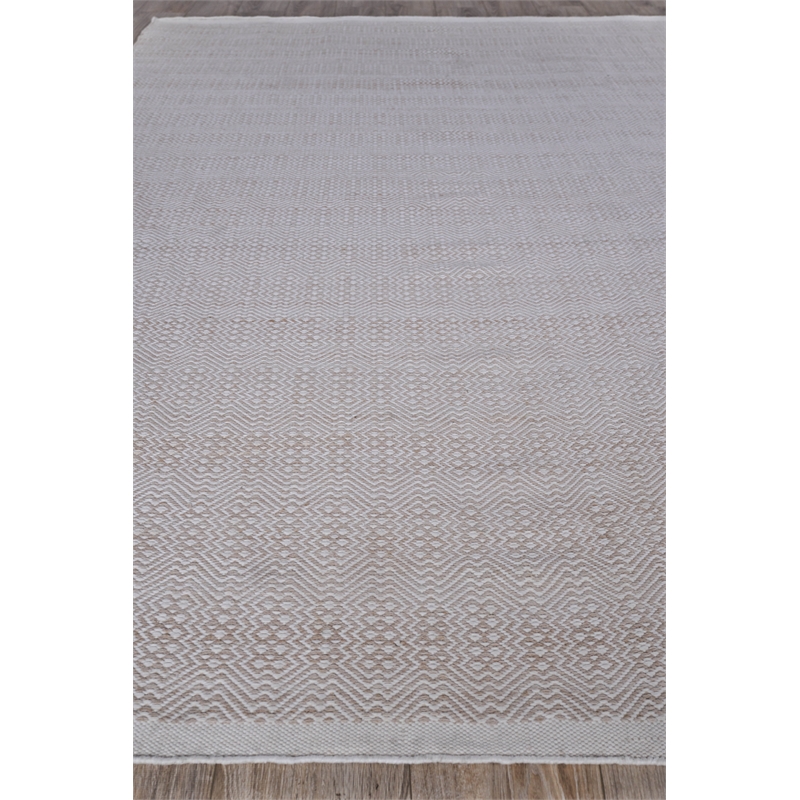 Echo Flatweave Pet Ivory/Light Beige 13'x16'6