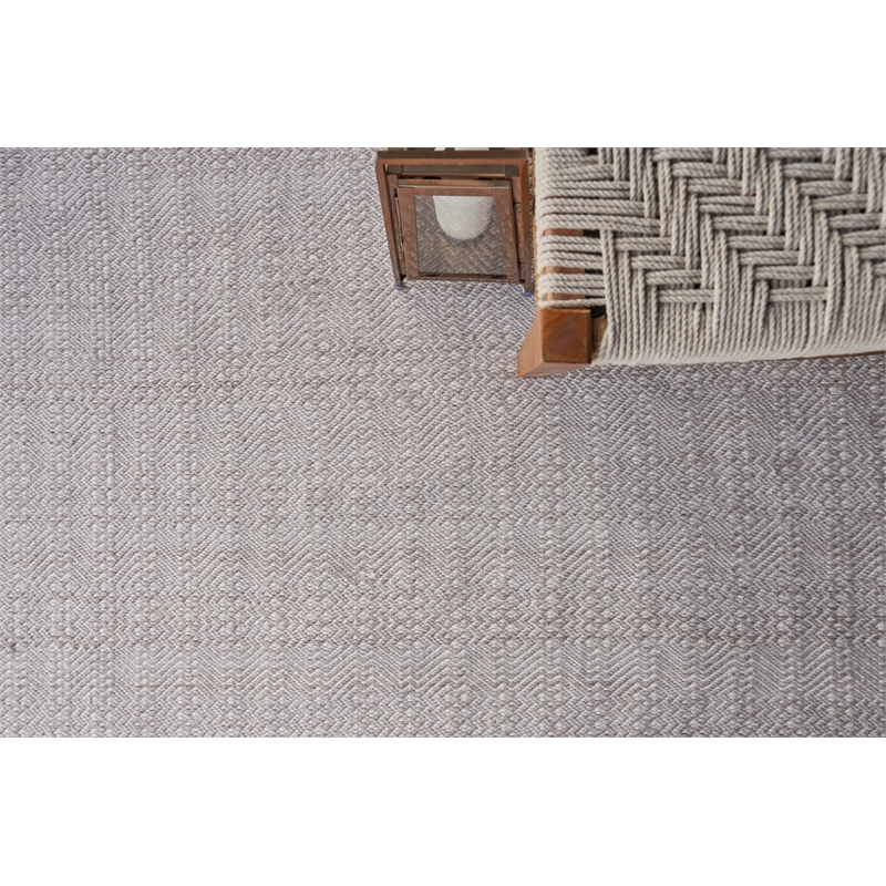 Echo Flatweave Pet Ivory/Light Beige 13'x16'6