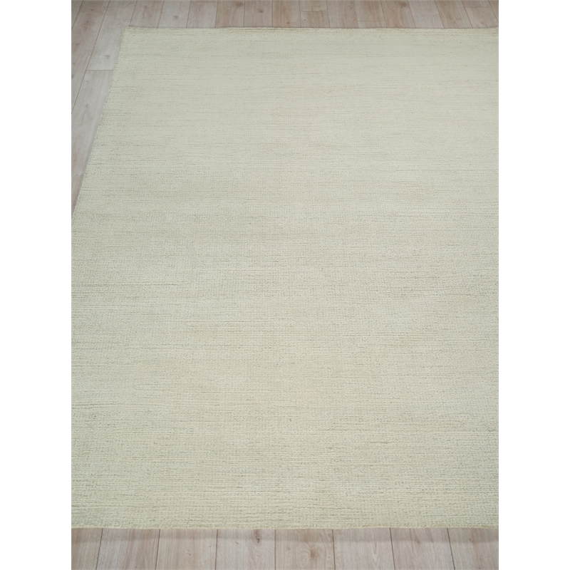Elements Hand-Tufted New Zealand Wool Green/Ivory 8'x10' Area Rug