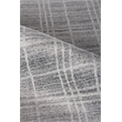 Fairbanks Handloomed Bamboo Silk Gray/White 12'x15' Area Rug