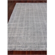 Fairbanks Handloomed Bamboo Silk Gray/White 9'x12' Area Rug