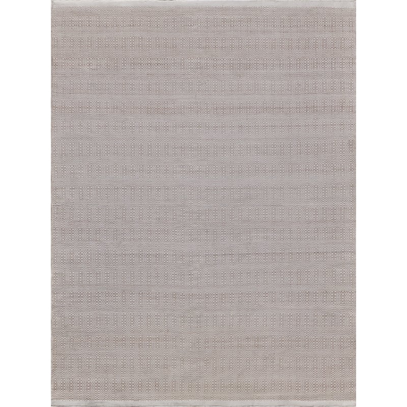 Echo Flatweave Pet Ivory/Light Beige 8'x10' Area Rug