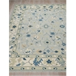 Elegance Hand-Tufted New Zealand Wool Light Blue/Ivory/Navy 9'x12' Area Rug
