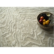 Entro Hand-Tufted New Zealand Wool Beige/Ivory 9'x12' Area Rug