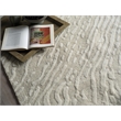 Entro Hand-Tufted New Zealand Wool Silver/Ivory 12'x15' Area Rug
