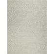 Entro Hand-Tufted New Zealand Wool Silver/Ivory 12'x15' Area Rug