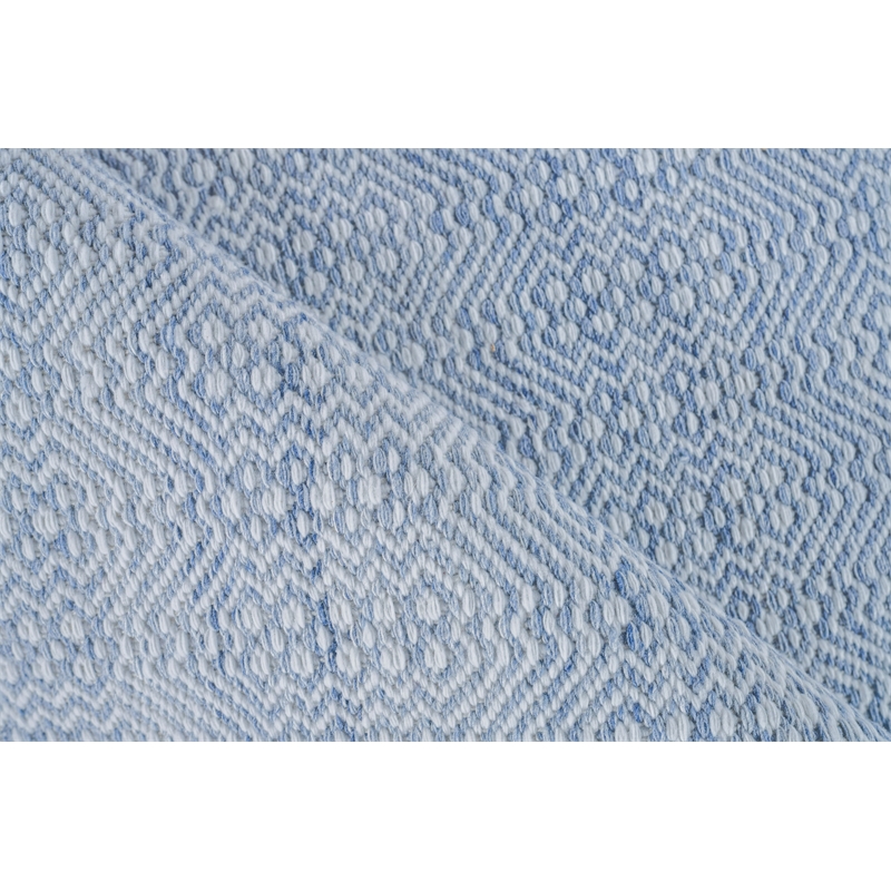 Echo Flatweave Pet Light Blue 9'x12' Area Rug