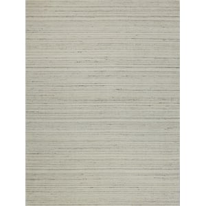 Elko Handloomed New Zealand Wool Silver 2'x3' Area Rug