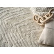 Entro Hand-Tufted New Zealand Wool Cream/Ivory 12'x15' Area Rug